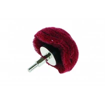 Lev csapos polírozó korong 100x6mm- félgömb, nylon, P240