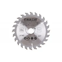 Lev Festa TCT körfűrész tárcsa, körfűrészlap 140x20mm, fához, Vídia lappal Z24