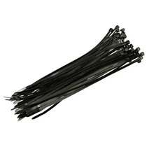Lev kábelkötöző 2,5x120mm, fekete, 50db/köteg
