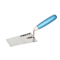 Lev Festa kőműveskanál, vakolókanál 140mm, rozsdamentes, inox (B/10)