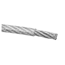 Lev drótkötél, PVC borítással 3/4mmx100m, ZN/horganyzott