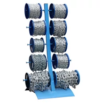 Lev bemutató állvány láncokhoz töltött