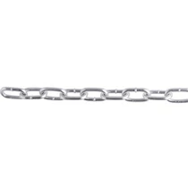 Lev lánc, rövid szemű 2x12mm/110m, ZN/horganyzott, DIN5685A
