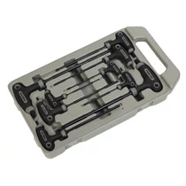 Lev Festa T-csavarhúzó Torx készlet, 9 részes, T10-T50, CrV Lev Festa T-csavarhúzó Torx készlet, 9 részes, T10-T50, CrV