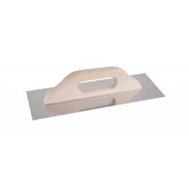 Lev Festa glettvas, felhúzó simító 360x130mm, rozsdamentes, inox, fa markolat, Extra (B/11)