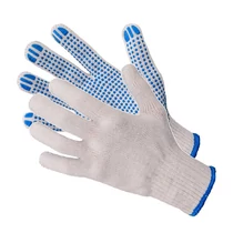 RND PVC csúszásmentes kesztyű, kék, 10