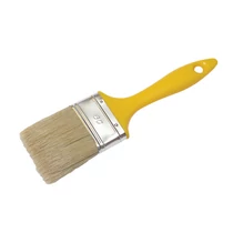 Lev festő ecset, natúr serésszőr, sárga nyelű 100-as (A/15)