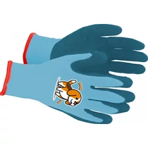 Strend Pro gyerek kesztyű,kutyás, kék,bliszteres, 4-es méret