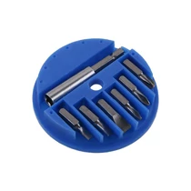 Lev bit és adapter készlet, 7 részes, mágneses, FL, PH, Hobby