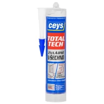 Ragasztó Ceys TOTAL TECH EXPRESS, 2 az 1-ben tömítő, átlátszó, 290 ml