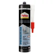 Szilikon Pattex Premium Express, szaniter, fehér, 280 ml