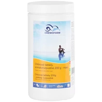 Tabletta Chemoform 5601, 200 g, klóros, lassan oldódó, csomag 1 kg