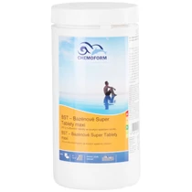 Tabletta Chemoform 7601, 200 g, multifunkciós, lassan oldódó, csomag 1 kg