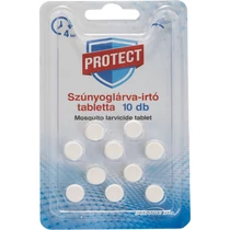 Szúnyogirtó tabletta PROTECT, lárvaölő, 10 tabletta