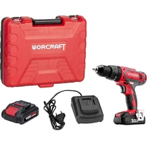 Csavarhúzó Worcraft CD-20LiH, 20V, 2x Li-ion 2.0Ah, szett
