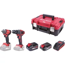 Készlet Worcraft XCUBE031 ShareSYS Toolbox, ütvecsavarozó 450 Nm, csavarhúzó 50 Nm, 1x 2.0 Ah akkumu
