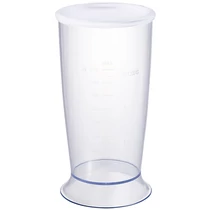 Mixelő tál MagicHome, 800 ml, fedéllel, Bonito mixerre, fehér