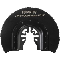 Szerszám Strend Pro RS-W007, félkör fűrészlap, 87 mm, multicsiszolóhoz, Cr-V, HCS