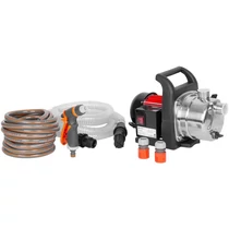Szivattyú Strend Pro Garden MJP1000, INOX, 1000W, 57 l/perc, kerti, komplett készlet