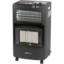 Hősugárzó Strend Pro DA-201QAF, 4,2kW + 1,2kW, + gáztömlő és gázszabályzó, 3 az 1-ben, gázos, elektr