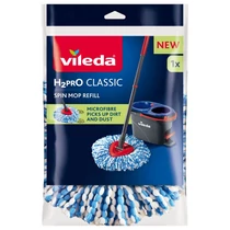 Felmosófej Vileda H2Pro, forgó, rojtokkal, pót