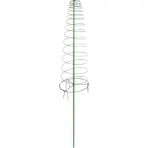 Rúd GreenGarden TOMA, 165x30 cm +3 kapocs, spirális, növény- és paradicsomtámasztó