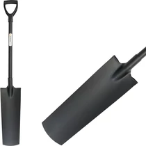 Ásó S526AD, keskeny, D-nyéllel, Black
