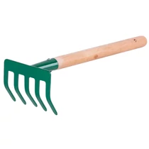 Kerti kézi gereblye Strend Pro Herrison 9372B, 5 fogú, nyéllel, gereblye, kézi