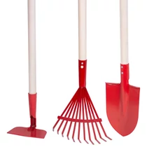 Szerszámkészlet Strend Pro Herrison 9357G MINI, kerti, gereblye, lapát, kapa, fa nyél 900 mm
