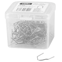 Kapocs Strend Pro, műanyag hegesztőpisztolyhoz, belső szög, 0,8 mm, 100 db-os csomag