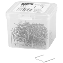 Kapocs Strend Pro, műanyag hegesztőpisztolyhoz, lapos hullám, 0,8 mm, 100 db-os csomag