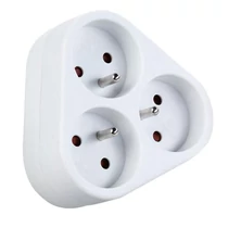 Elosztó Strend Pro, fehér, 230 V, IP20, max. 3680 W, 3x16A