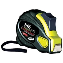 Mérőszalag Strend Pro WorkTiger 6E, 5 m, 19 mm, behúzható, AutoStop, gumírozott0500000035922