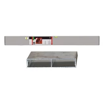 Mérőléc KAPRO® 153-31, 2500 mm, 2 libella, kőműves