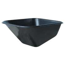 Talicska teknő WB6424S, 180 literes, műanyag, talicskához, lyukak nélkül