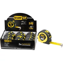Mérőszalag GIANT CR-82 CE, 5 m, 19 mm, behúzható, feltekercselhető, Sellbox 12 db