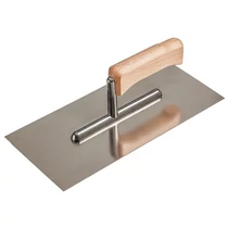 Simító Strend Pro Premium, HardWood, fa nyél, 270x130 mm, egyenes, 0,7 mm, rozsdamentes acél