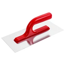 Simító Strend Pro Premium, REDhand, műanyag nyél, 270x130 mm, egyenes, 0,7 mm, rozsdamentes acél