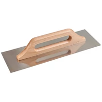 Simító Strend Pro Premium, HardWood, fa nyél, 270x130 mm, egyenes, 0,7 mm, rozsdamentes acél