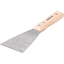 Spatula Strend Pro Premium S295, 80x1,2 mm, Inox/rozsdamentes acél, bükkfa nyél