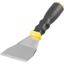 Spatula Strend Pro Premium 9702A, hajlított, rozsdamentes acél, TPR nyél, 76 mm
