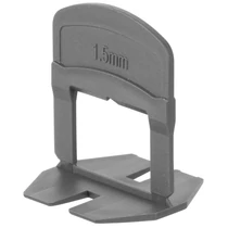 Fugakereszt Strend Pro LS230T, L alakú, szintező, csempe alá, 1,5 mm, csomag 300 db, szürke műanyag