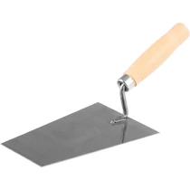 Kőműveskanál 200x140 mm, fa nyéllel