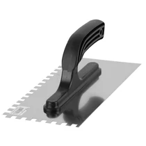 Simító MA3014 Classic Black, 270x125, 10 mm-es fogazású, rozsdamentes acél, műanyag nyél