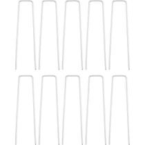 Földbe rögzítő bilincs Garden E1202 4x15 cm, rögzítő, fém, 10 db-os csomag
