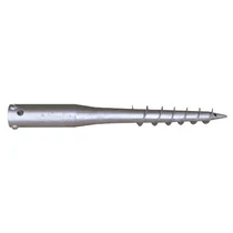 Talajcsavar GSA02, Zn, A 550x60x1,7 mm, 3xM8