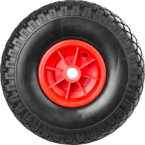 Kerék Handtruck 812, kocsihoz, műanyag ház, tömör gumi, pótalkatrész