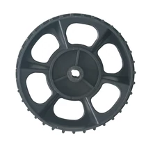 Kerék Goodfarm 416, szórókocsihoz, 20 mm-es tengely, műanyag ház, pótalkatrész