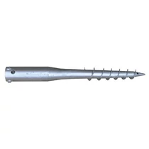 Talajcsavar GSA02, Zn, A 650x68x1,5 mm, 3xM8