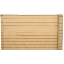 Árnyékoló háló GoldScreen BE, 1x5 m, UV, 185 g/m2, bézs, 50 cm-es lyukakkal